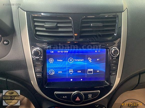 ÖZGÜR CENGİZ'DEN 2017 HYUNDAİ ACCENT BLUE 133.000 KM