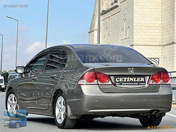 ÇETİNLER''DEN 2008 MODEL HONDA CİVİC ELANGANCE