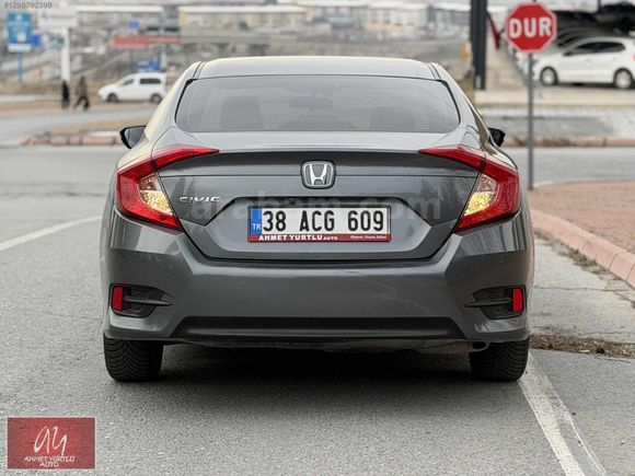 AHMET YURTLU AUTO 2019 CİVİC ECO ELEGANCE BOYASIZ