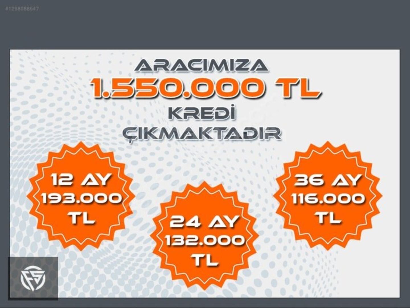 **1.575.000TL**48 AYA KADAR SENET-KREDİ**2023 ATECA FR HATASIZ 2