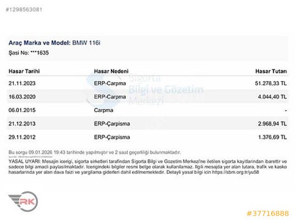 RK MOTORS'DAN