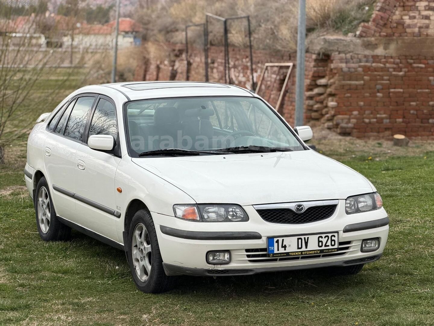 Galeriden Mazda 626 2.0 1999 Model Kayseri 317.500 km Beyaz 4