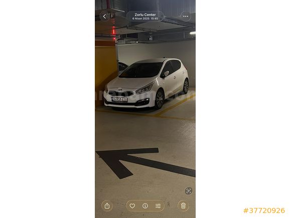 Sahibinden Kia Ceed 1.6 CRDi Comfort 2015 Model 