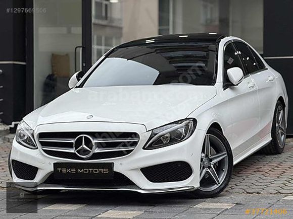 2017 ÇIKIŞLI MERCEDES C200D BLUETEC AMG FULL HATASIZ 140.000 KM_