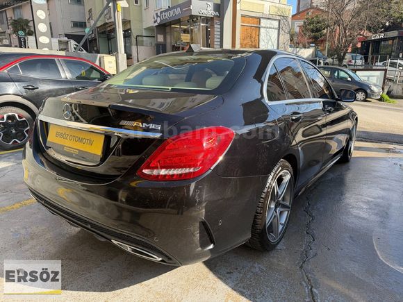 *ERSÖZ*2018 MODEL C200 AMG 162.000KM SİYAH/BEJ PRESTİJ DONANIM