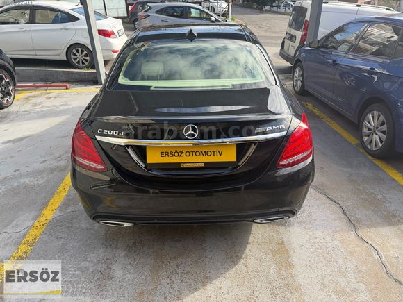 *ERSÖZ*2018 MODEL C200 AMG 162.000KM SİYAH/BEJ PRESTİJ DONANIM