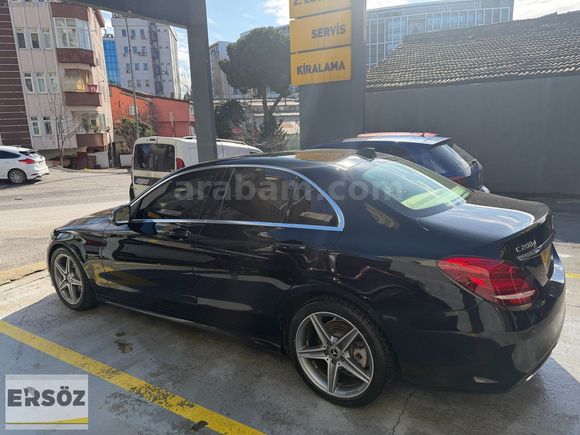 *ERSÖZ*2018 MODEL C200 AMG 162.000KM SİYAH/BEJ PRESTİJ DONANIM