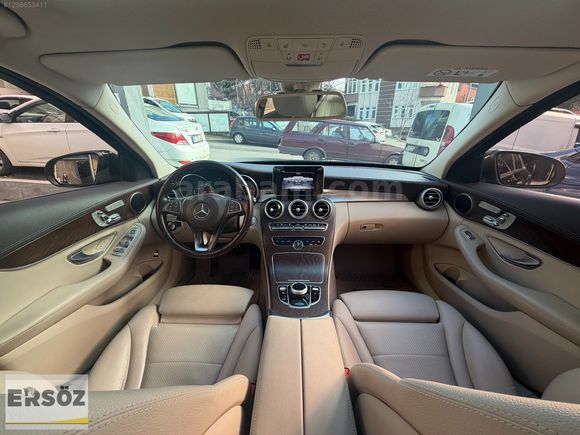 *ERSÖZ*2018 MODEL C200 AMG 162.000KM SİYAH/BEJ PRESTİJ DONANIM
