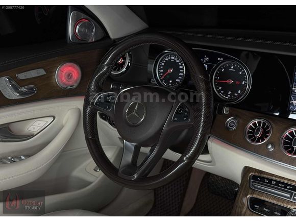 2017 / HATASIZ / E-220d / 4 MATİC / EXCLUSİVE / BEJ / 130.000 KM