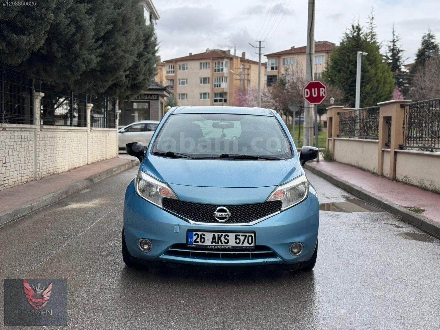 -EYMEN-DEĞİŞENSİZ 2013 MODEL NİSSAN NOTE 1.5 DİZEL VİSİA 2