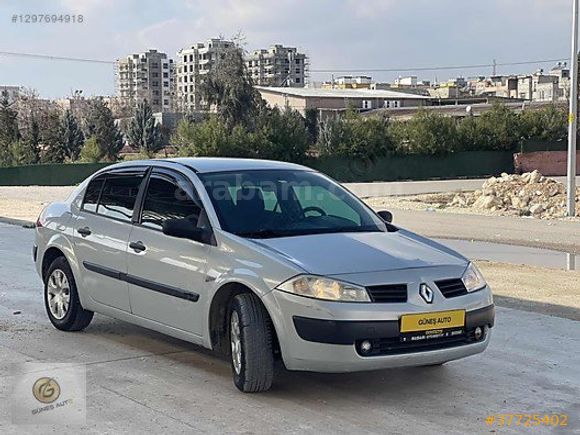 RENAULT MEGAN 2 2004 1.6 HATASIZ BOYASIZ TEMİZ BAKIMLI