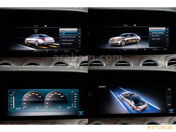 BAYİ 2016 E 200 AVANTGARDE İLK.SAHİBİ_YETKİLİ.BAKIM_COMAND_NAV_SUNROOF
