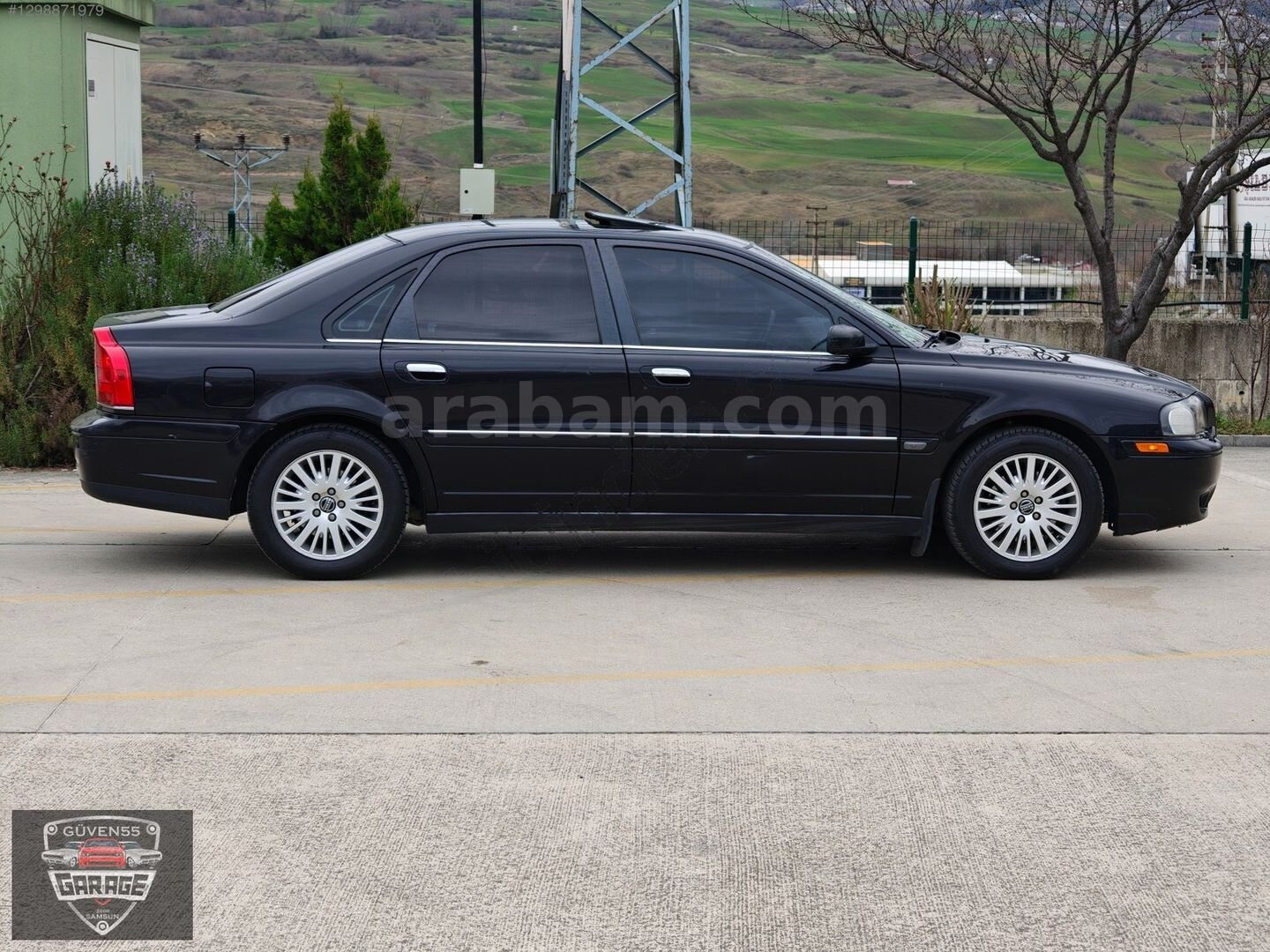 Galeriden Volvo S80 2.0 T 2006 Model Samsun 344.000 km Siyah 6