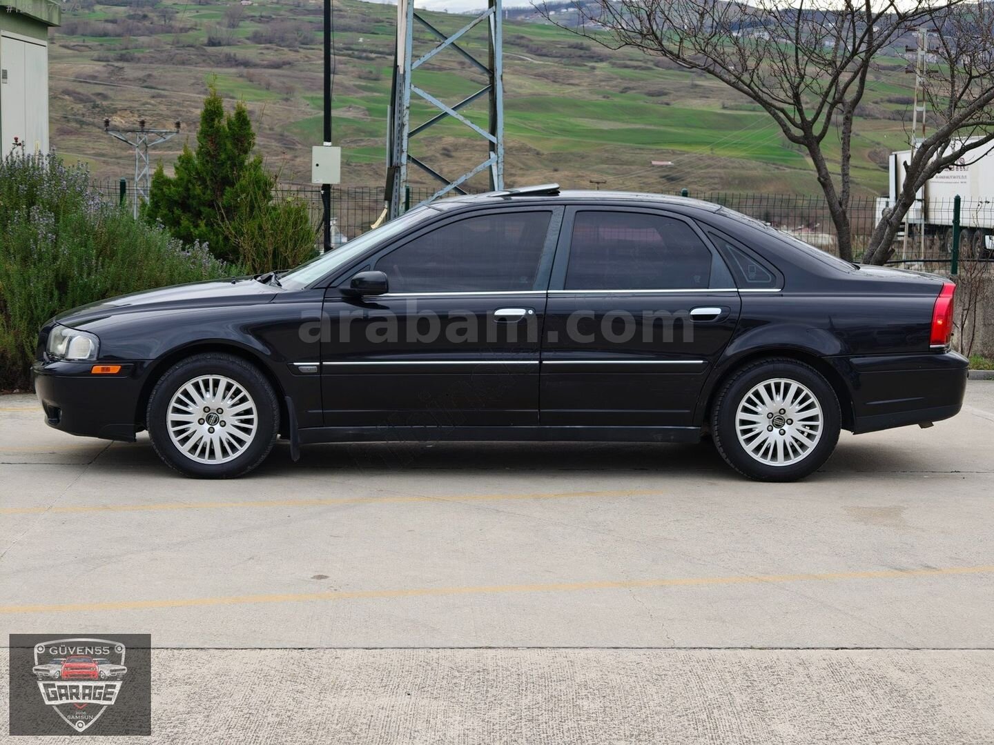Galeriden Volvo S80 2.0 T 2006 Model Samsun 344.000 km Siyah 7