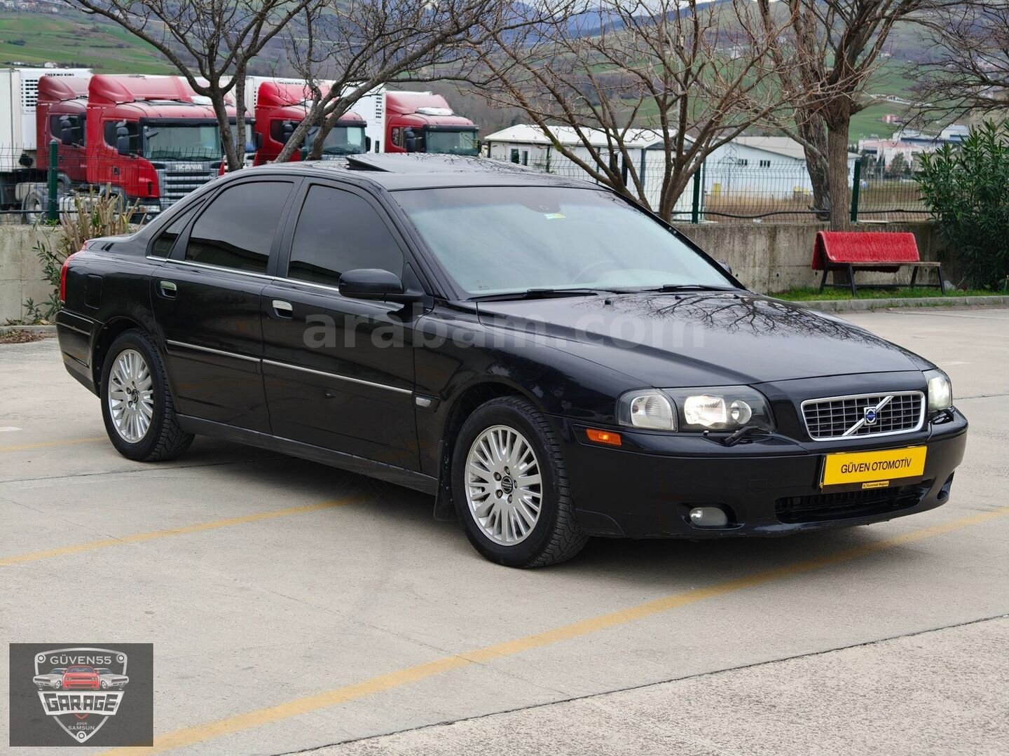 Galeriden Volvo S80 2.0 T 2006 Model Samsun 344.000 km Siyah 5