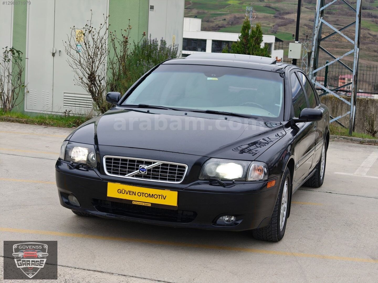 Galeriden Volvo S80 2.0 T 2006 Model Samsun 344.000 km Siyah 2