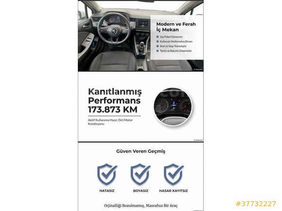 Sahibinden Renault Clio 1.5 BlueDCI Joy 2020 Model 
