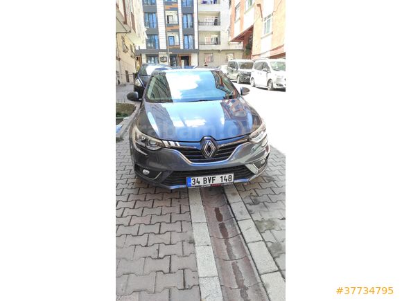 Sahibinden Renault Megane 1.6 Joy 2018 Model  60000 km Gri (titanyum)
