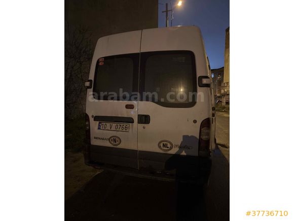 Sahibinden Renault Master 2.5 dCi 12.6 m3 2008 Model 