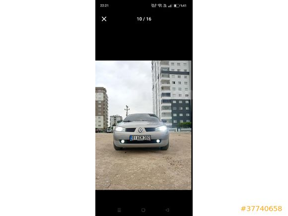 Sahibinden Renault Megane 1.6 Authentique 2004 Model  267.000 km Bej