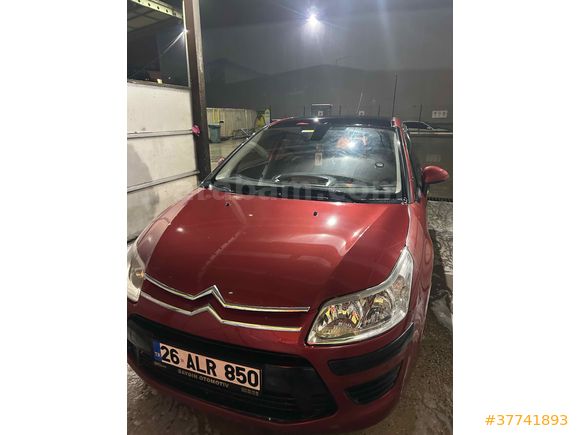 Sahibinden Citroen C4 1.4 SX 2009 Model  185.000 km Bordo