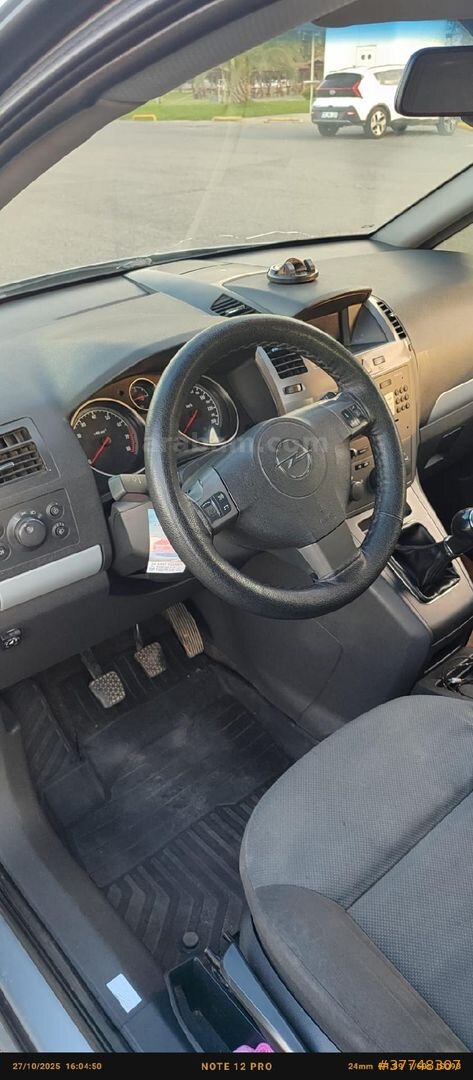 Sahibinden Opel Zafira 1.6 Enjoy 2008 Model Samsun 240.000 km Gri (Gümüş) 7
