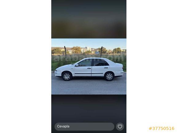Sahibinden Fiat Marea 1.6 Liberty 2004 Model 
