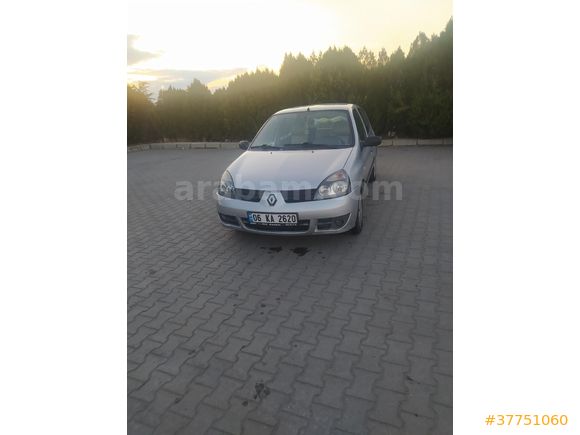 bir hafta için geçerli bu fiyat Sahibinden Renault Symbol 1.4 automac 16valf yakıt  benzinli lpg 2007 Model  bir parça harici ful orjinal Gri