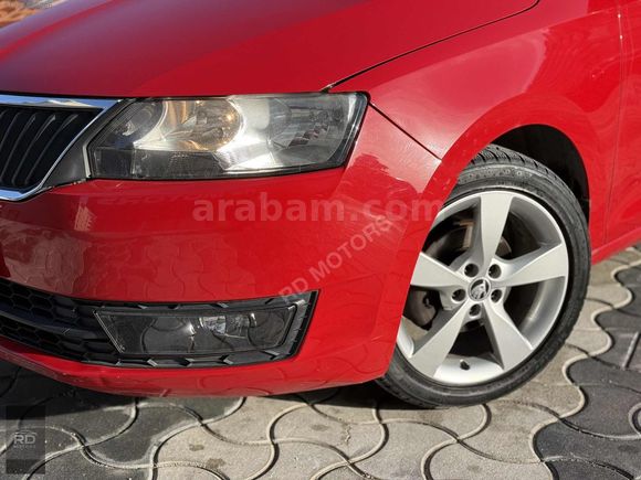 RD MOTORS 2016 SKODA RAPİD 1.4 SPACEBACK STYLE HATASIZ BOYASIZ