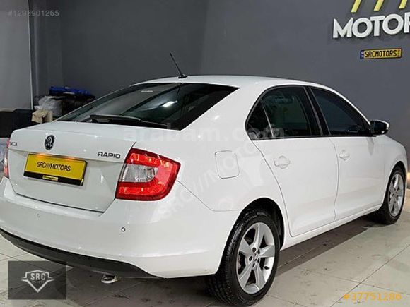 SRCMOTORS-2016 SKODA RAPID STYLE-DSG-BAKIMLI-ORİJİNAL-EKSTRALI