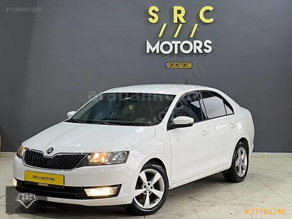 SRCMOTORS-2016 SKODA RAPID STYLE-DSG-BAKIMLI-ORİJİNAL-EKSTRALI