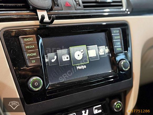SRCMOTORS-2016 SKODA RAPID STYLE-DSG-BAKIMLI-ORİJİNAL-EKSTRALI