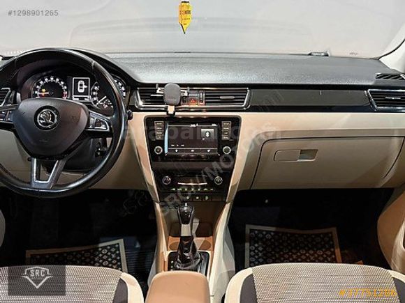 SRCMOTORS-2016 SKODA RAPID STYLE-DSG-BAKIMLI-ORİJİNAL-EKSTRALI