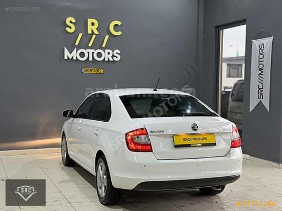 SRCMOTORS-2016 SKODA RAPID STYLE-DSG-BAKIMLI-ORİJİNAL-EKSTRALI