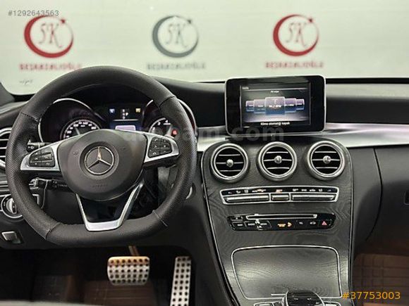 BEŞKAZALIOĞLU // 82.000KM!! 2017 C180 AMG TOUCH PAD+AHŞAP