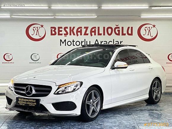 BEŞKAZALIOĞLU // 82.000KM!! 2017 C180 AMG TOUCH PAD+AHŞAP