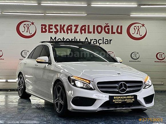 BEŞKAZALIOĞLU // 82.000KM!! 2017 C180 AMG TOUCH PAD+AHŞAP