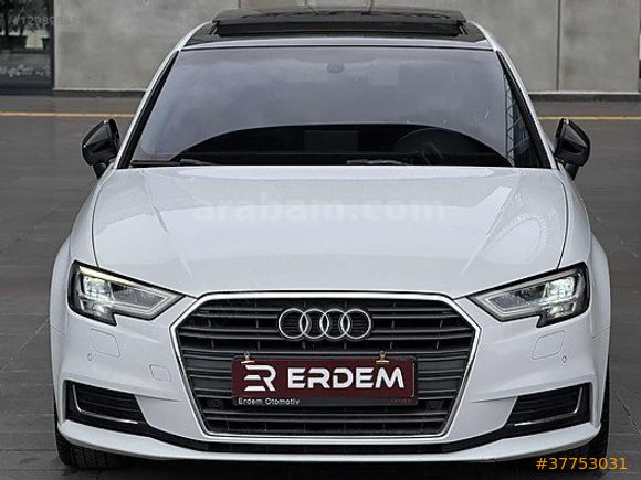 ERDEM OTOMOTİV 112BİN KM 2019 A3 CAM TAVAN DEĞİŞENSİZ 30TDİ