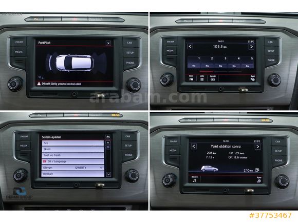 DERAN GROUP'TAN 2017 MODEL PASSAT HİGHLİNE KİRALIK 7/24 HİZMET !
