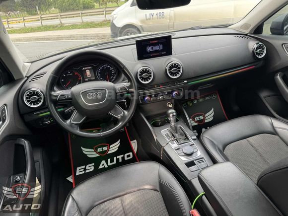 2016 A3 1.6TDİ +MATRİX+CAM TAVAN+ORJİNAL KM BAKIMLI FULL