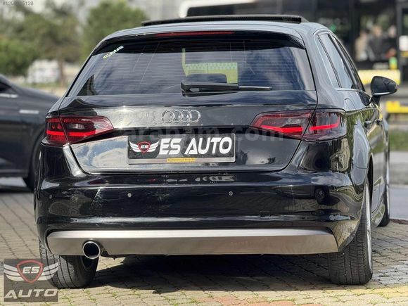 2016 A3 1.6TDİ +MATRİX+CAM TAVAN+ORJİNAL KM BAKIMLI FULL