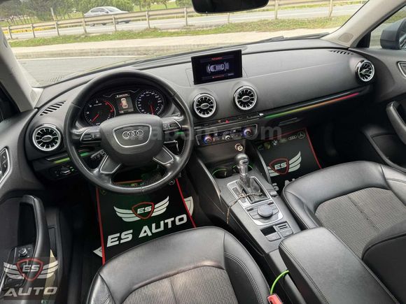 2016 A3 1.6TDİ +MATRİX+CAM TAVAN+ORJİNAL KM BAKIMLI FULL
