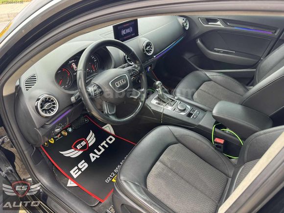 2016 A3 1.6TDİ +MATRİX+CAM TAVAN+ORJİNAL KM BAKIMLI FULL