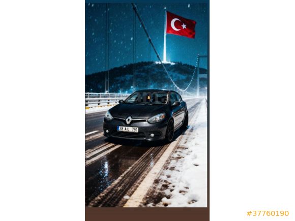 Sahibinden Renault Fluence 1.5 dCi Touch 2015 Model