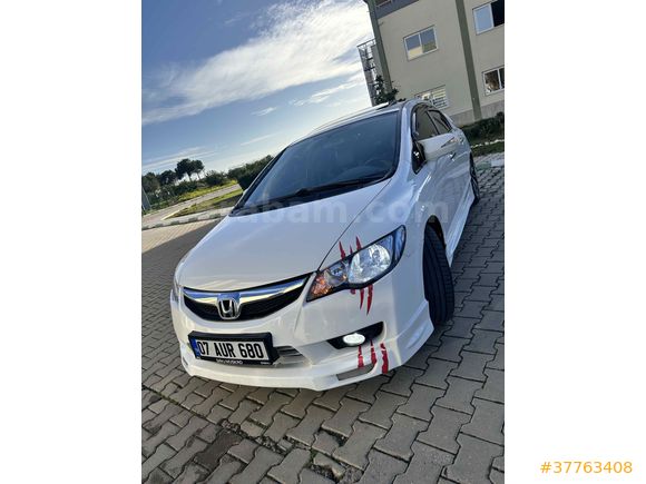 Memurdan Honda Civic 1.6 Elegance 2008 Model  Otomatik Beyaz