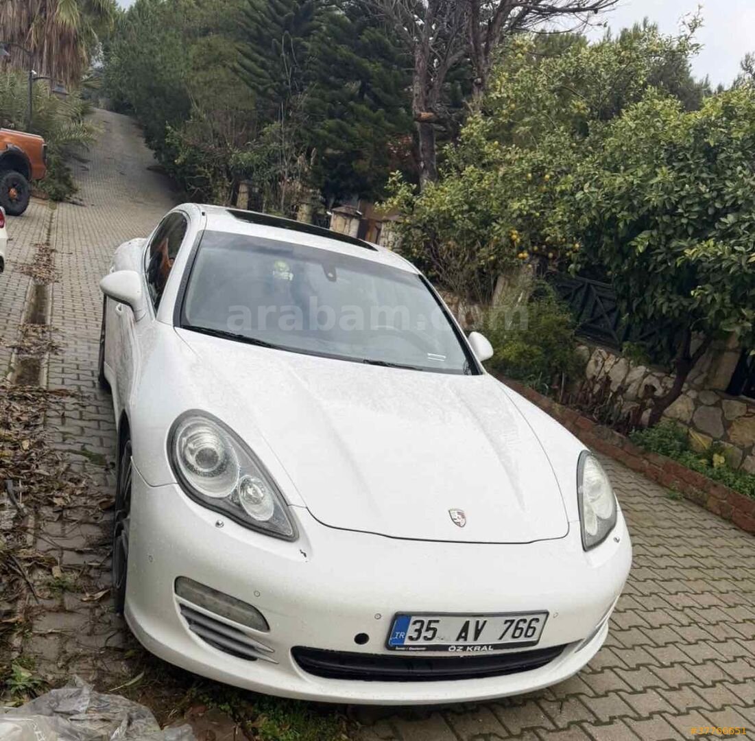 Sahibinden Porsche Panamera 4S 2010 Model İzmir 180.000 km Beyaz 1