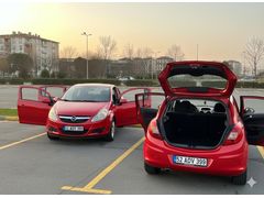 Sahibinden Opel Corsa 1.3 CDTI Essentia 2011 Model  151.000 km Kırmızı