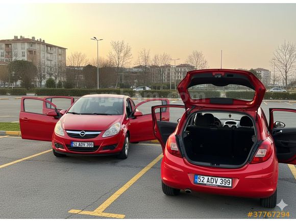 Sahibinden Opel Corsa 1.3 CDTI Essentia 2011 Model  151.000 km Kırmızı
