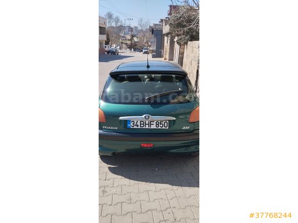 Sahibinden Peugeot 206 1.6 Roland Garros 2001 Model  335 km Mavi (metalik)