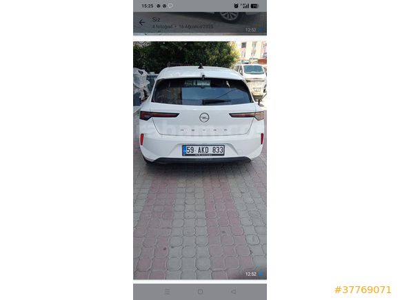 Sahibinden Opel Astra 1.2 T Edition 2023 Model